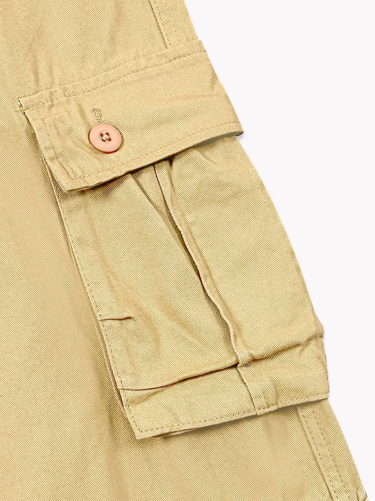 8 Pocket Cargo Pants-Tan