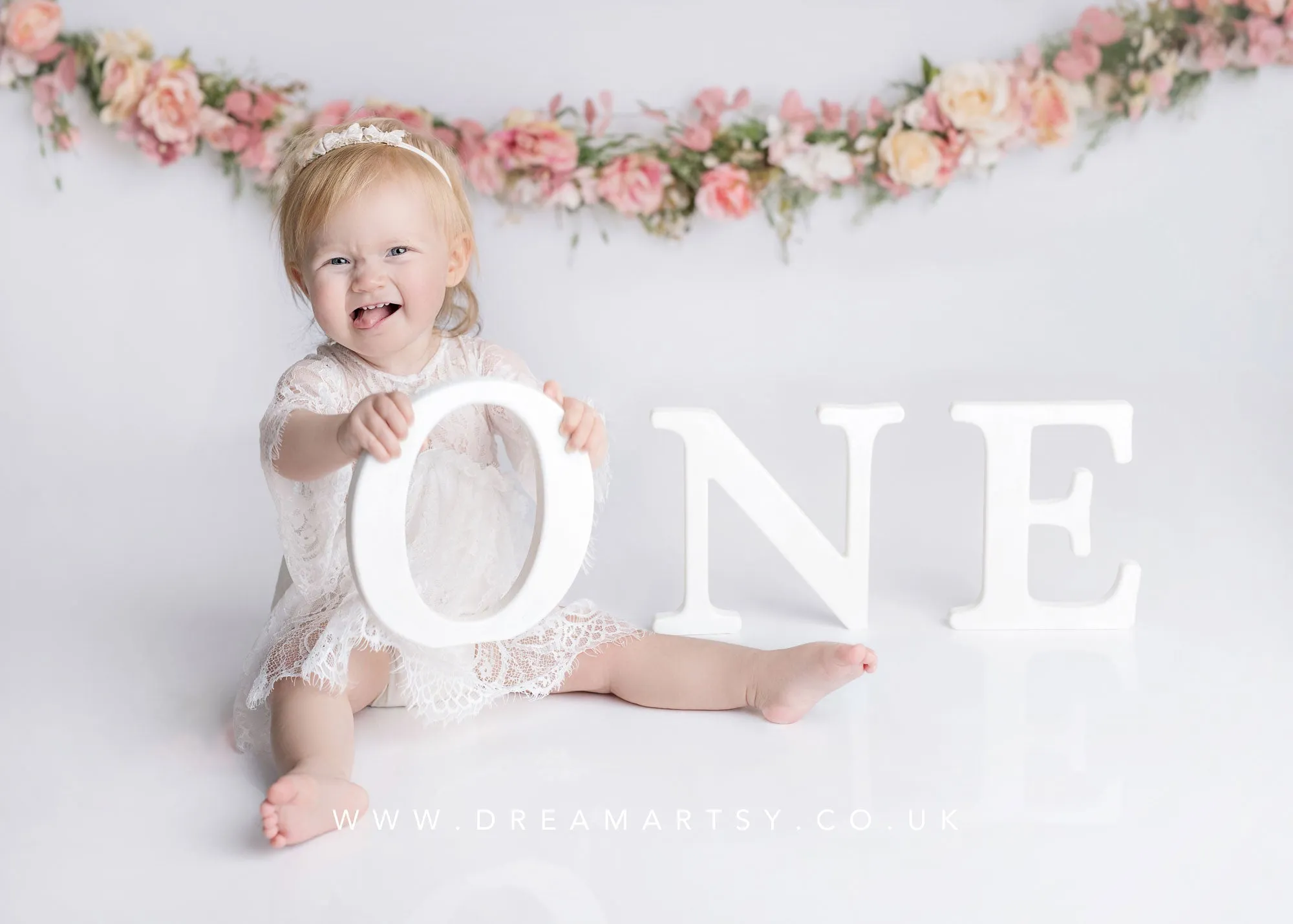 9-12 months size baby romper, lace, vintage style, off white, made to order