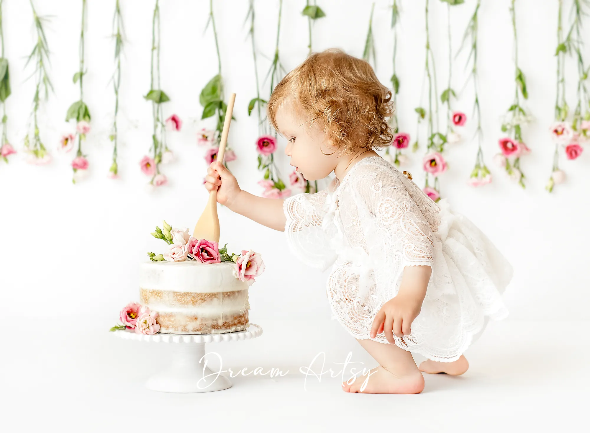 9-12 months size baby romper, lace, vintage style, off white, made to order