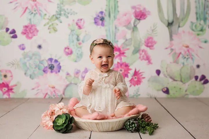 9-12 months size baby romper, lace, vintage style, off white, made to order