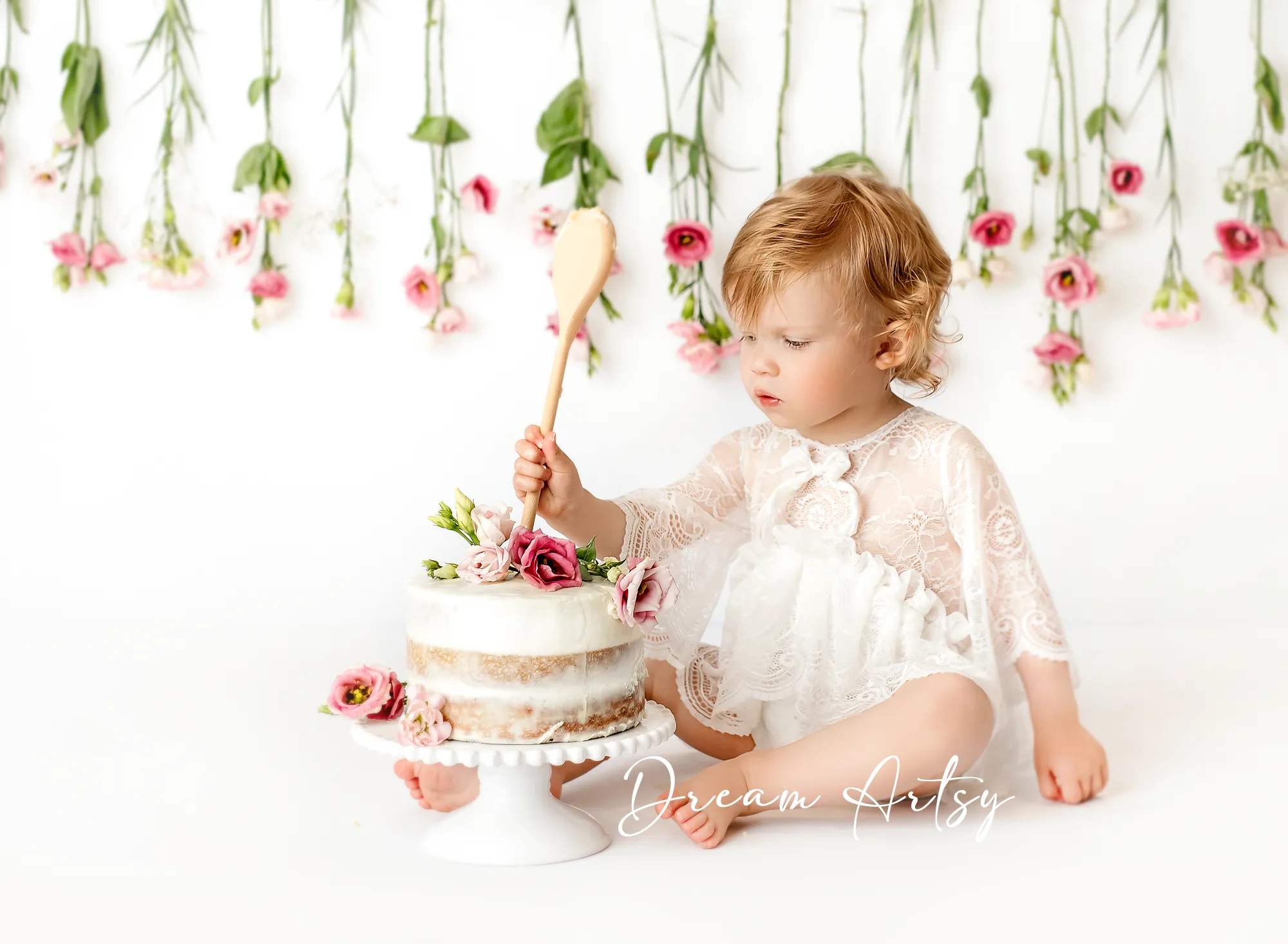 9-12 months size baby romper, lace, vintage style, off white, made to order