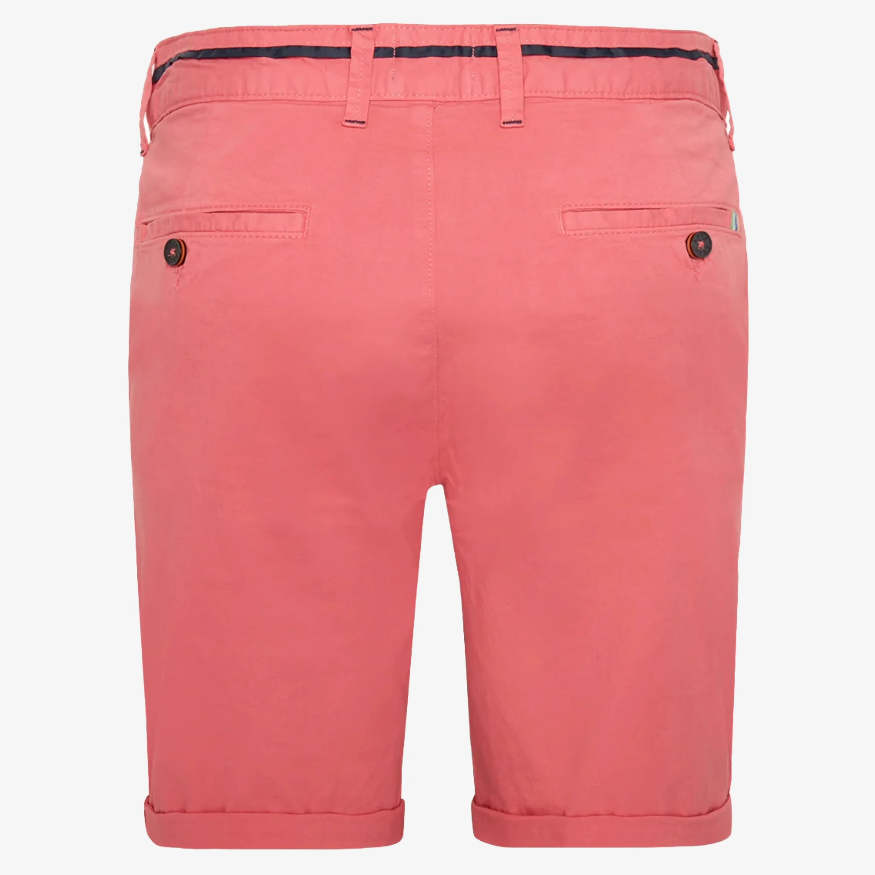 A Fish Named Fred Garment Dye Bermuda Shorts - Bright Pink