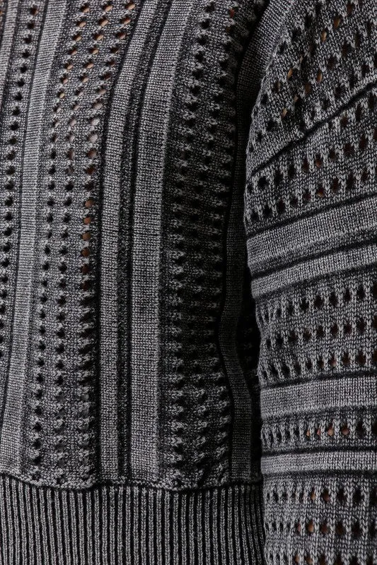 ACID WASH SWEATER