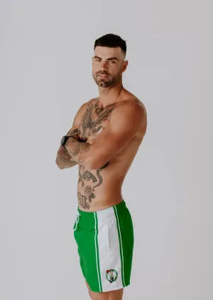 Adult Boston Celtics Board Shorts