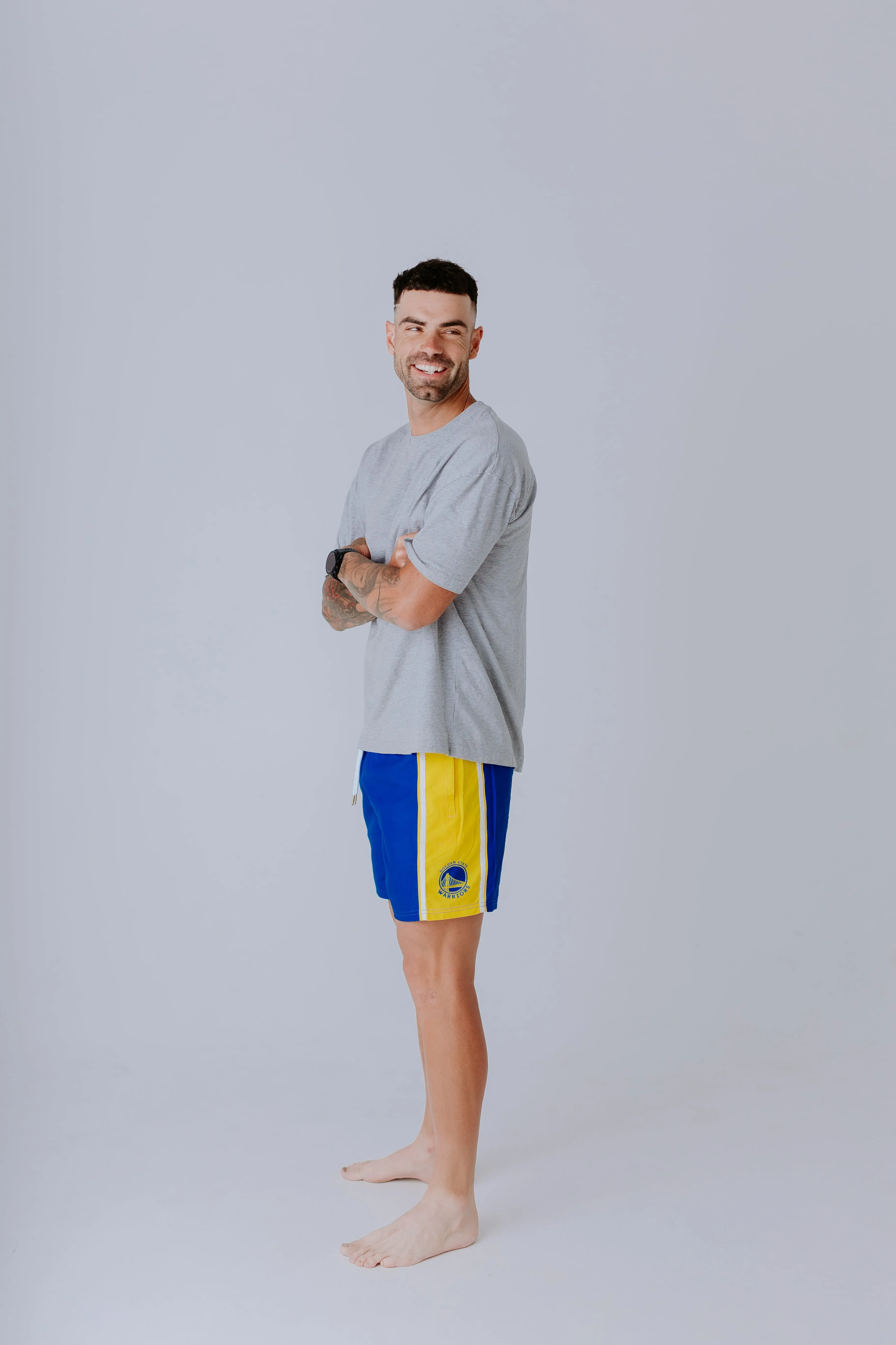 Adult Golden State Warriors Board Shorts