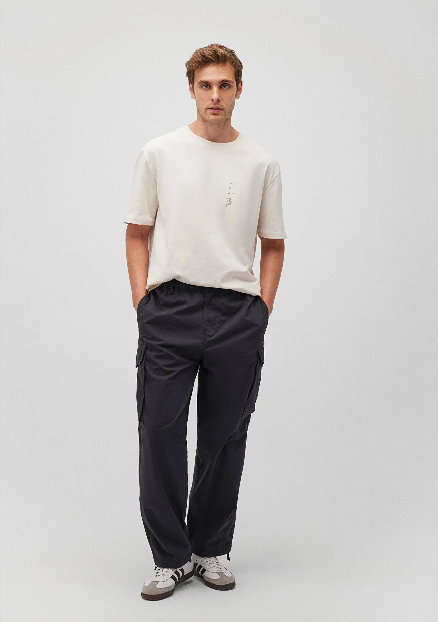 Anthracite Cargo Pants