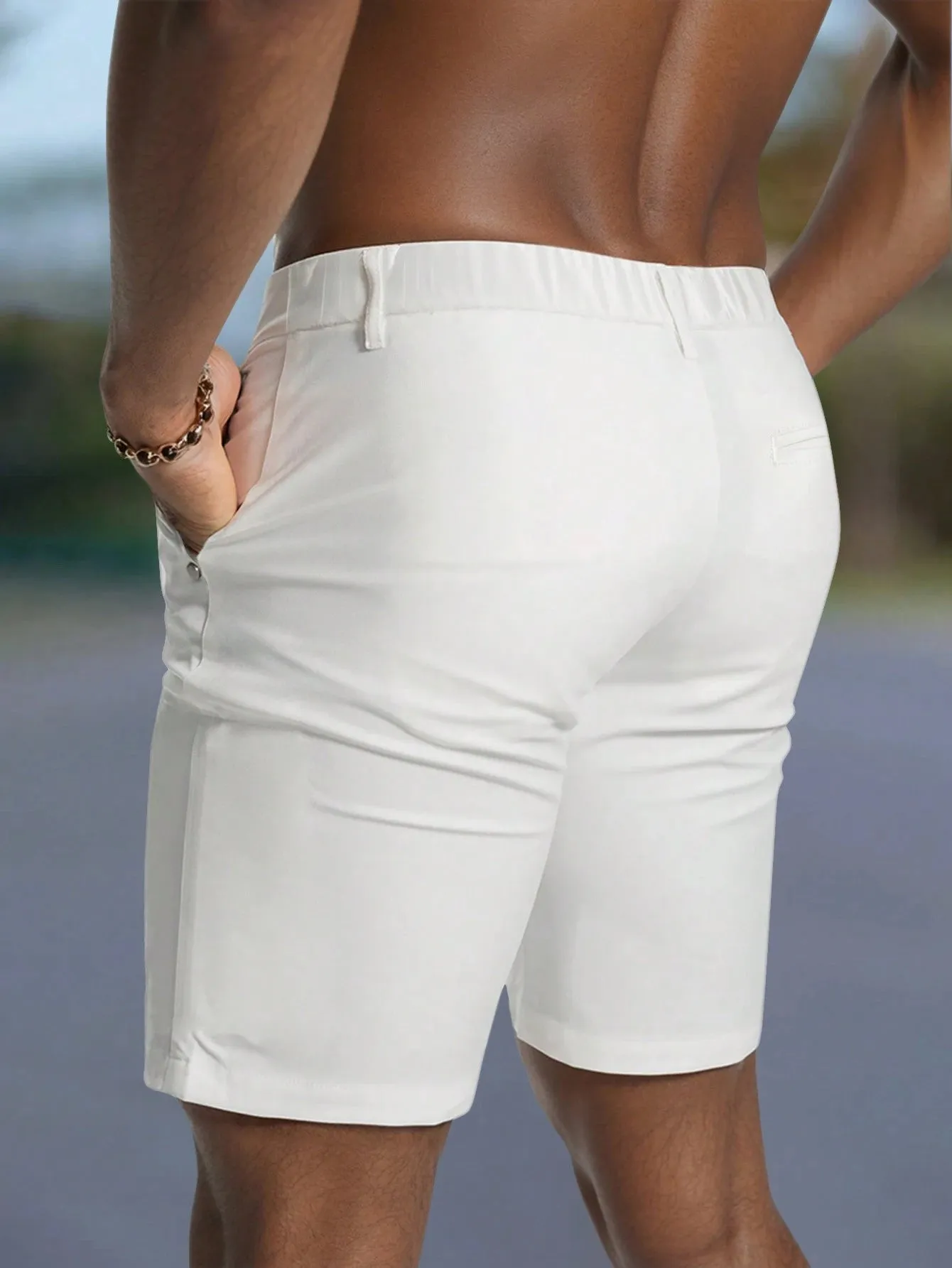 Asher | Tailored Slim-Fit Shorts