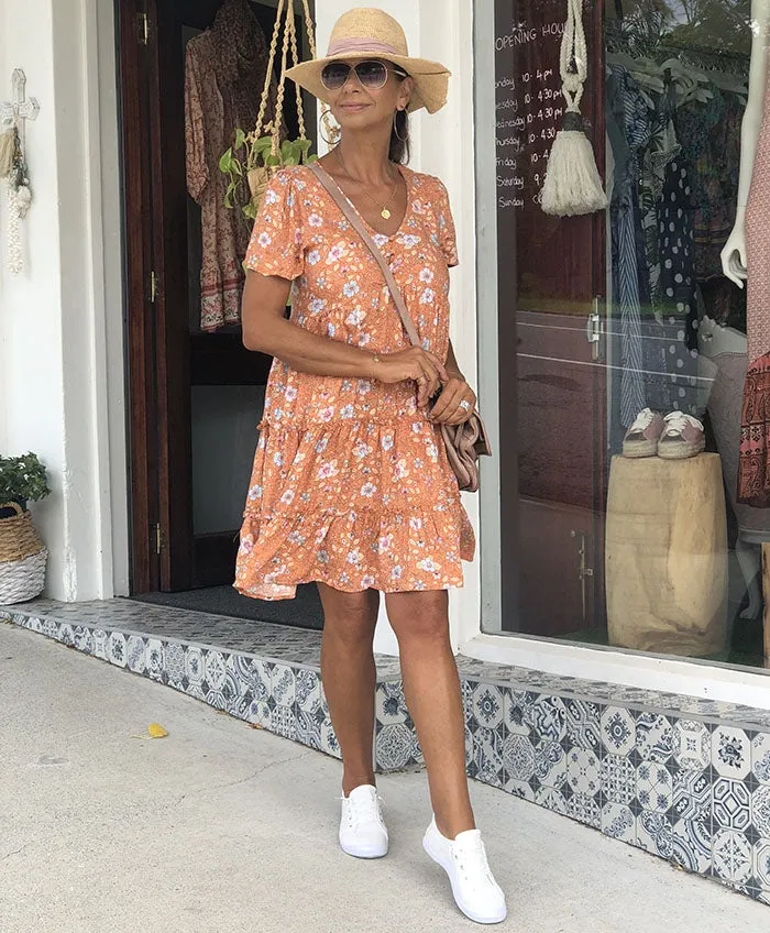 Atalia Sundress - Rust