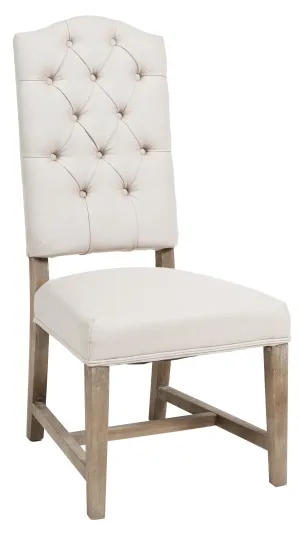 AVA DINING CHAIR, BEIGE