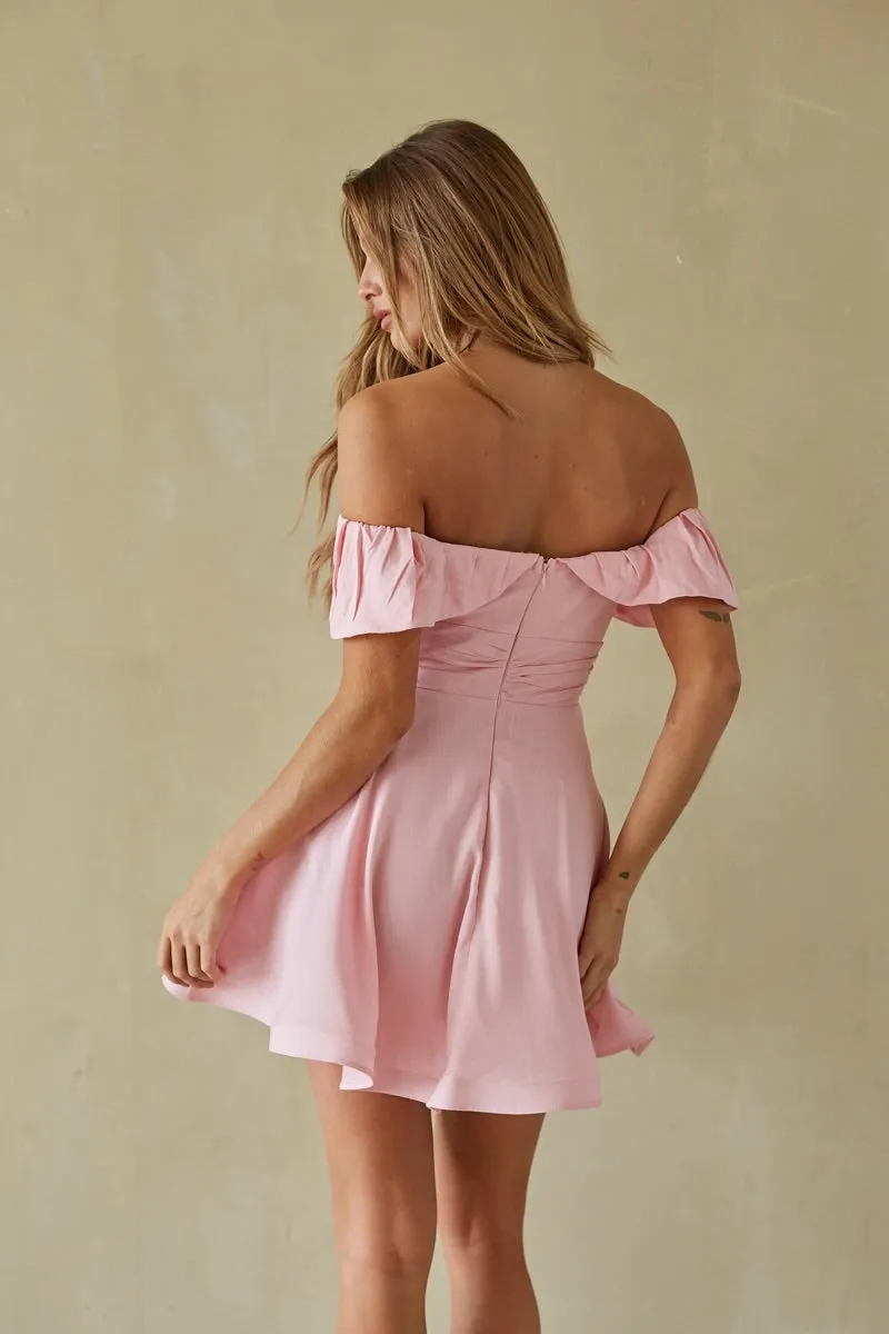 Ava Fit and Flare Mini Dress