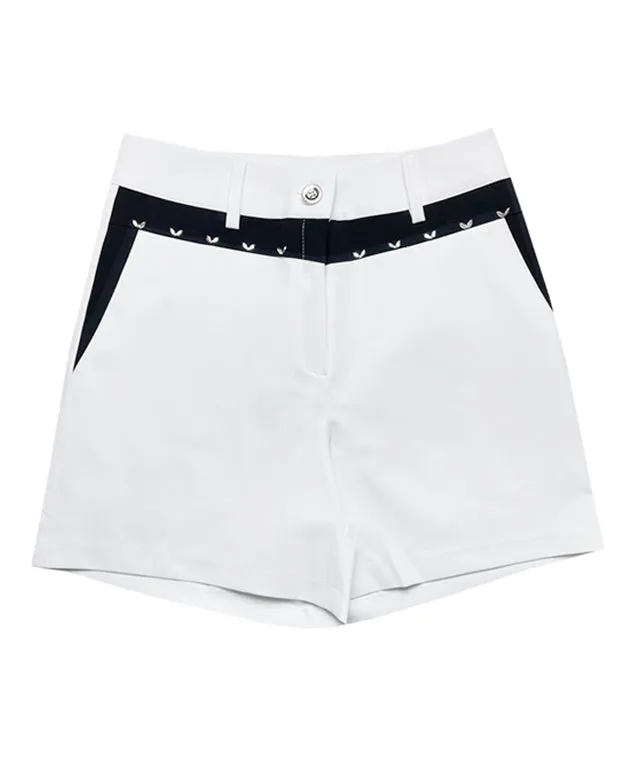 BENECIA 12 Celebrity Shorts - White
