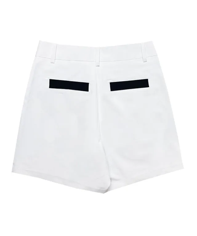 BENECIA 12 Celebrity Shorts - White