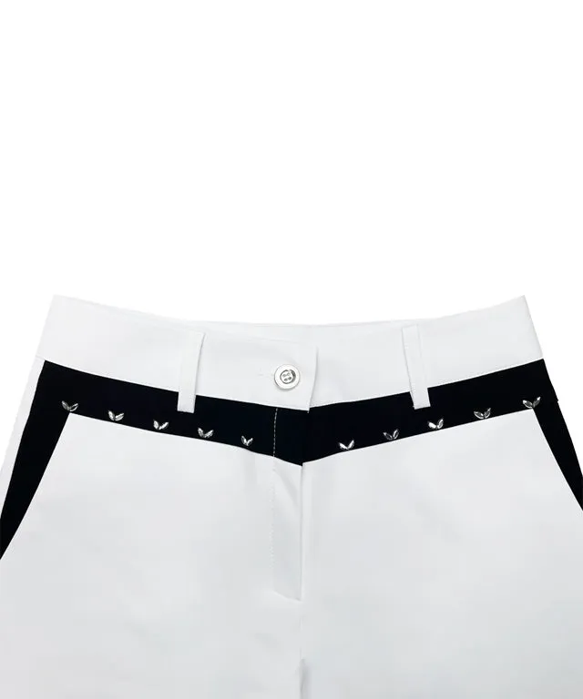 BENECIA 12 Celebrity Shorts - White