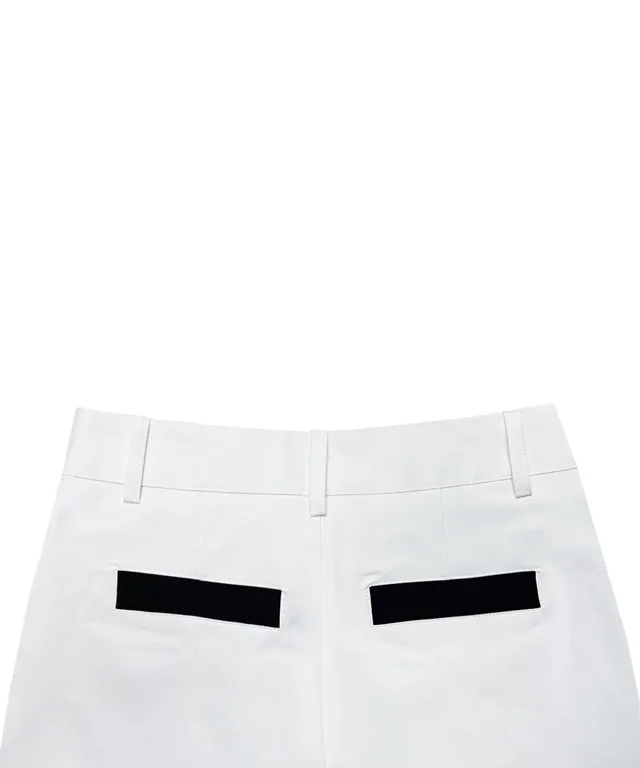 BENECIA 12 Celebrity Shorts - White