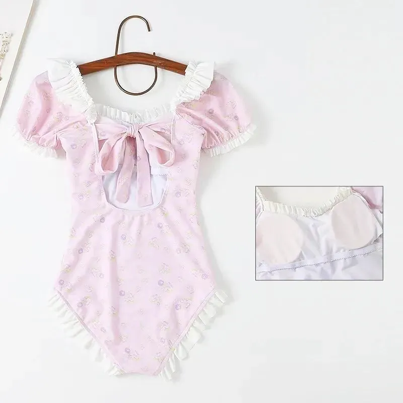 Besties Ruffled Adult Onesie