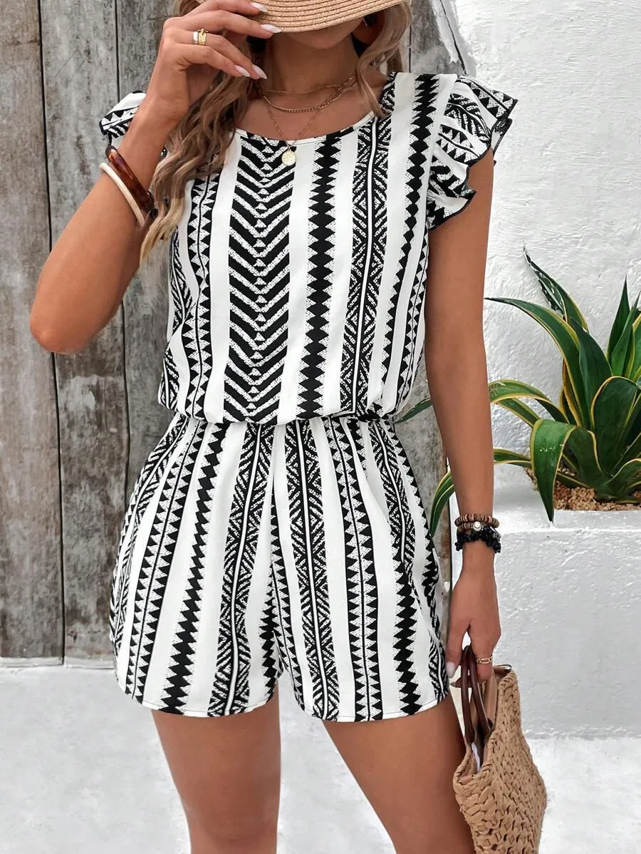 Bloom & Flare Ruffle Jumpsuit
