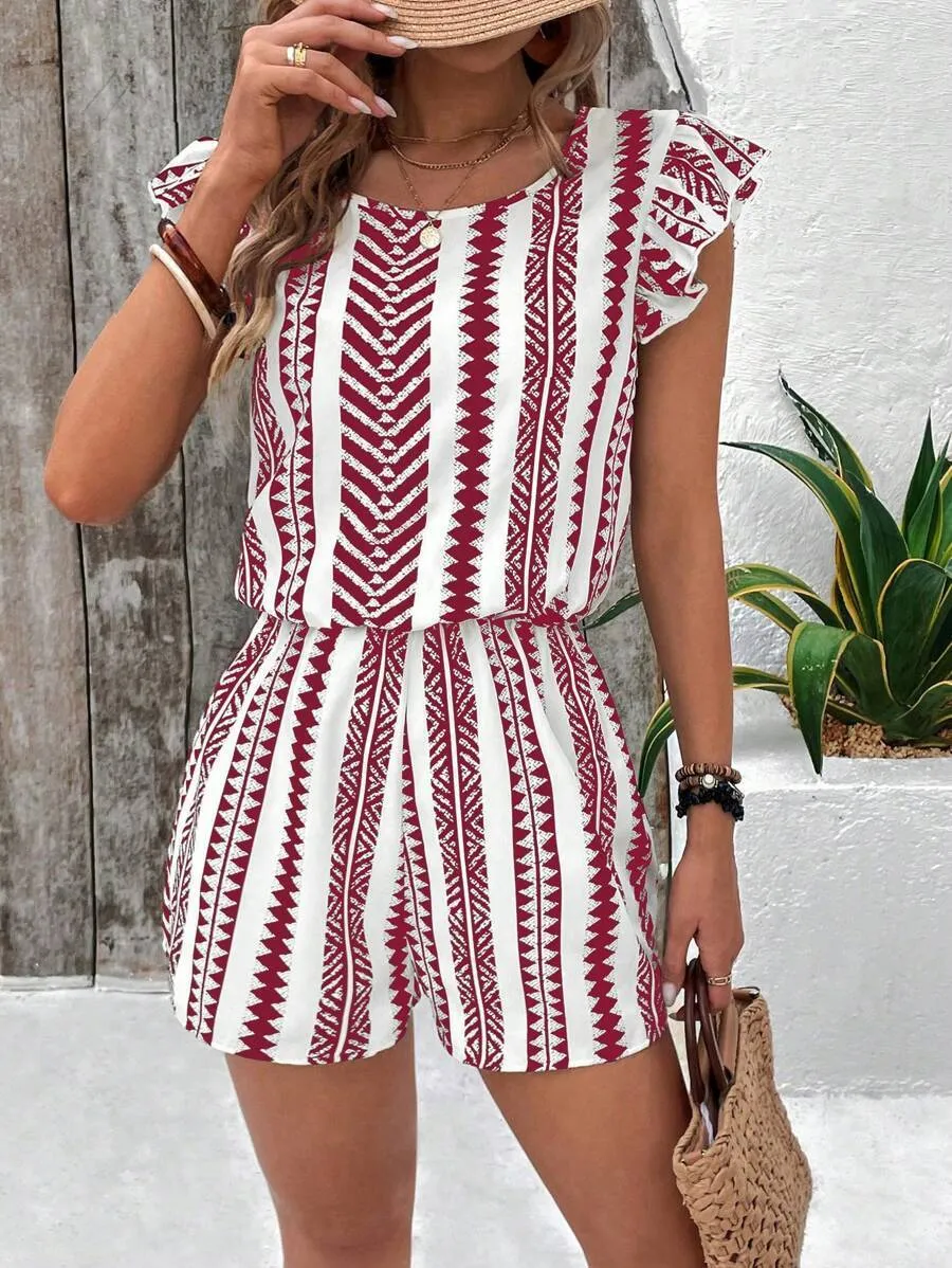 Bloom & Flare Ruffle Jumpsuit
