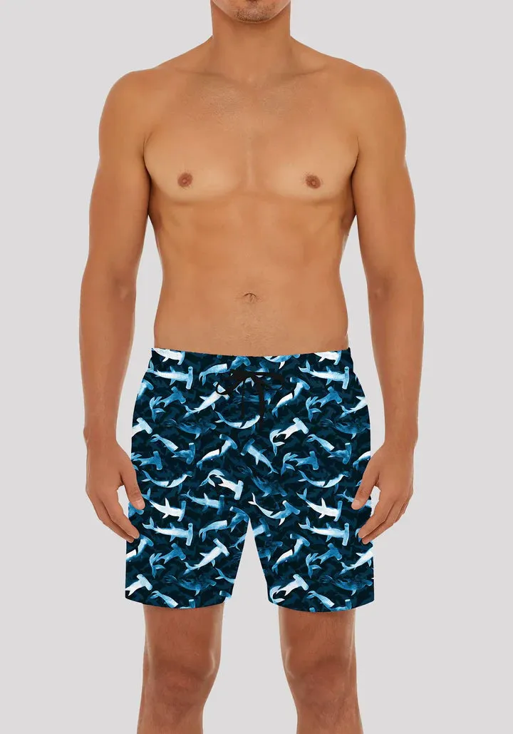 Blue Wild Board Shorts