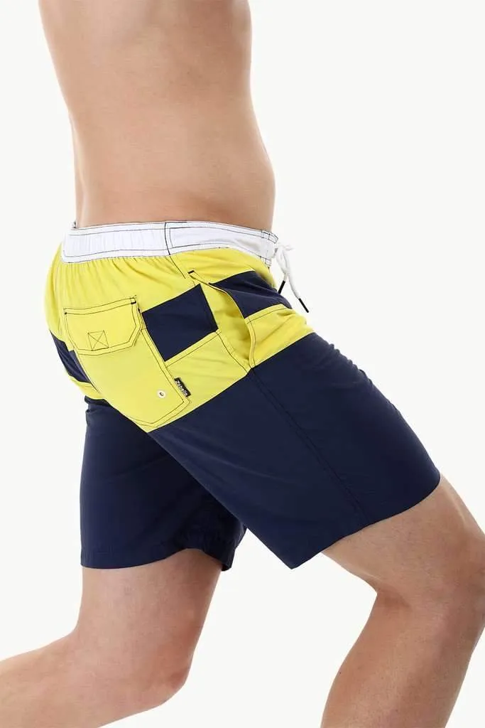 Board Striped Swim Shorts