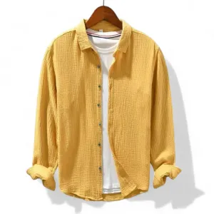 Brunello Essential Linen Button-Down