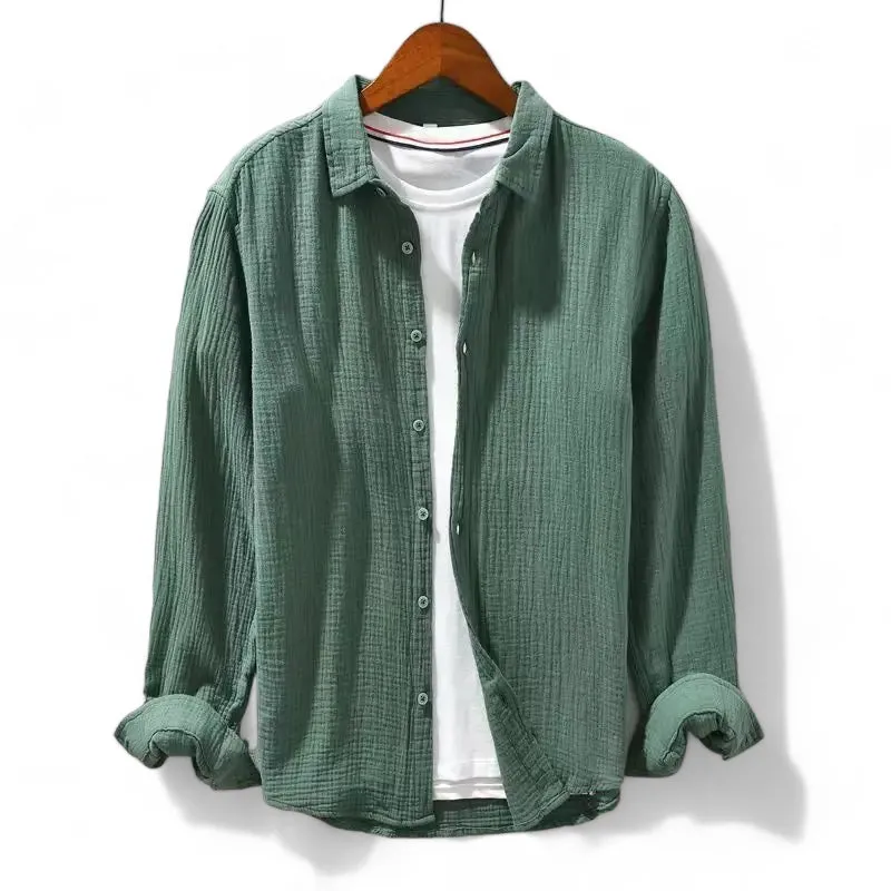 Brunello Essential Linen Button-Down