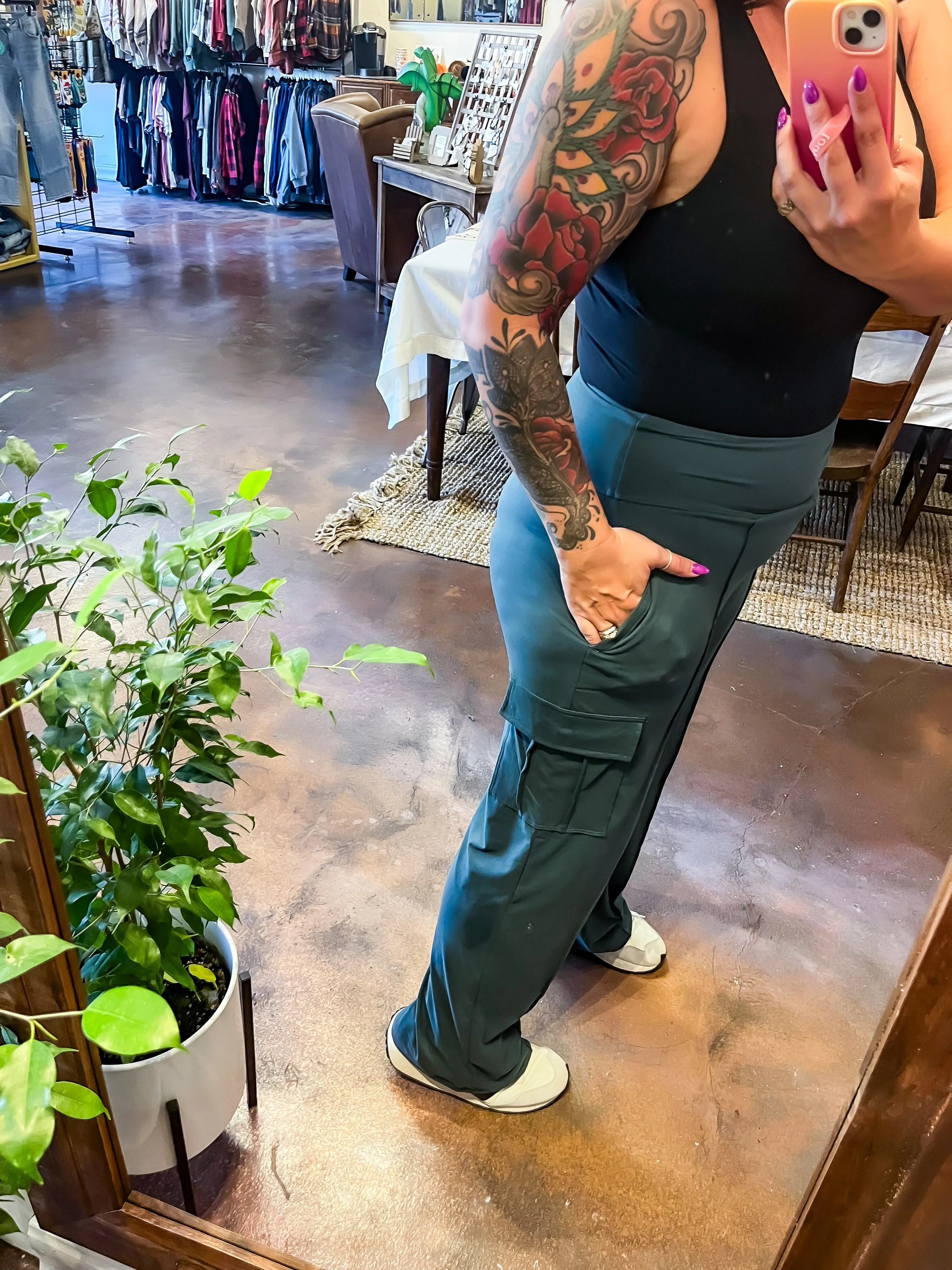 Buttery Soft Straight Leg Cargo Pants