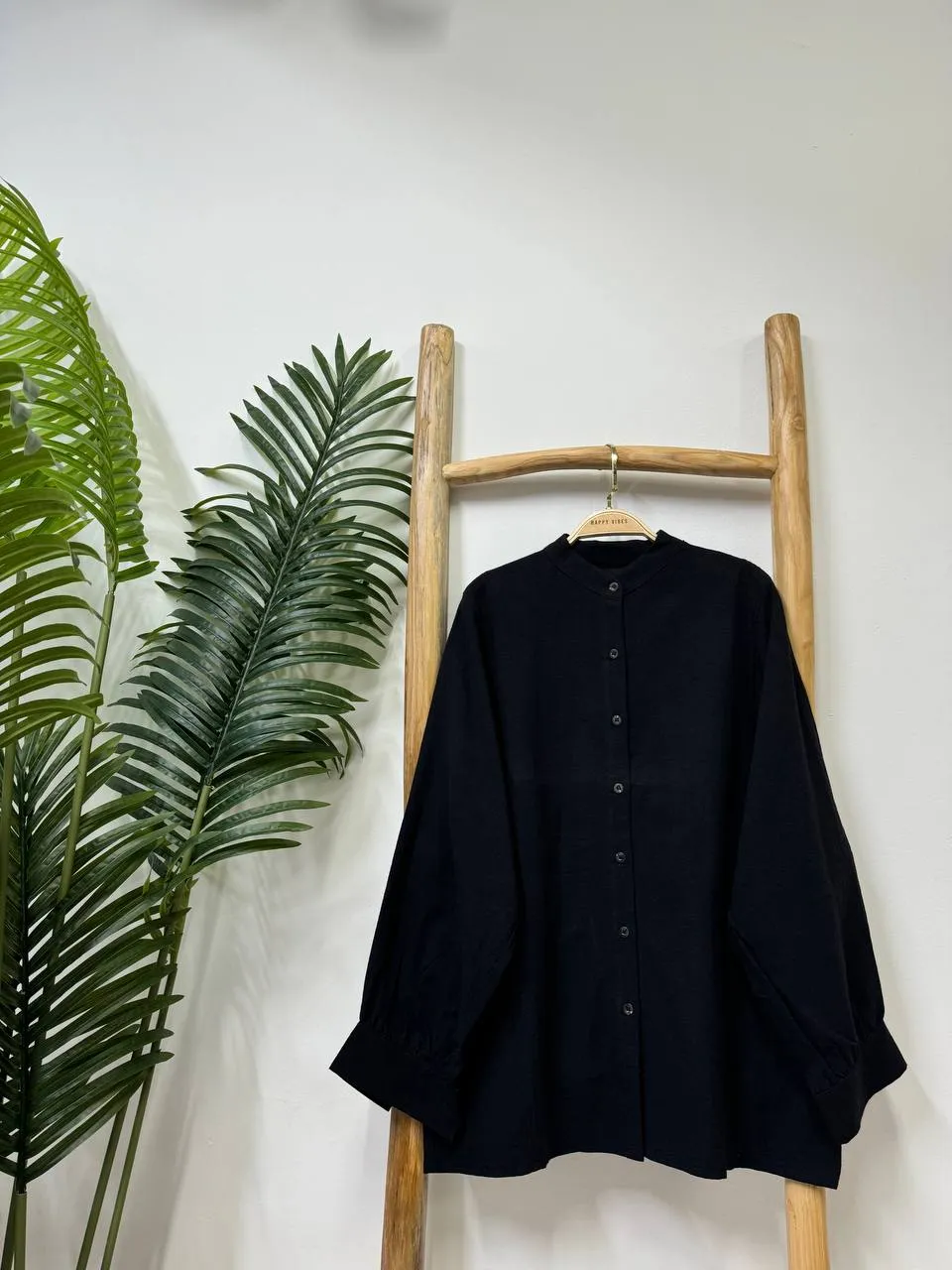 Button Linen Top