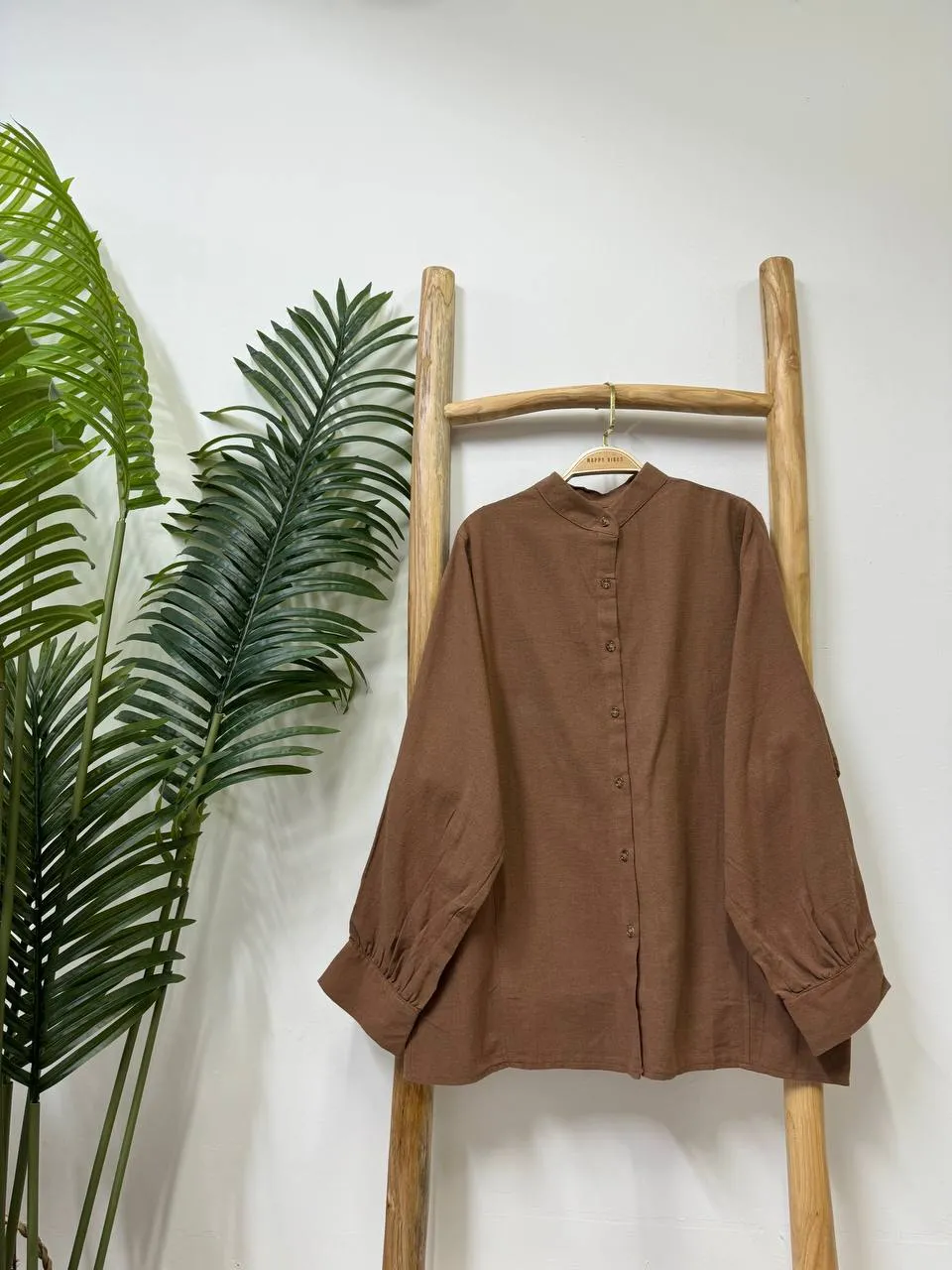 Button Linen Top
