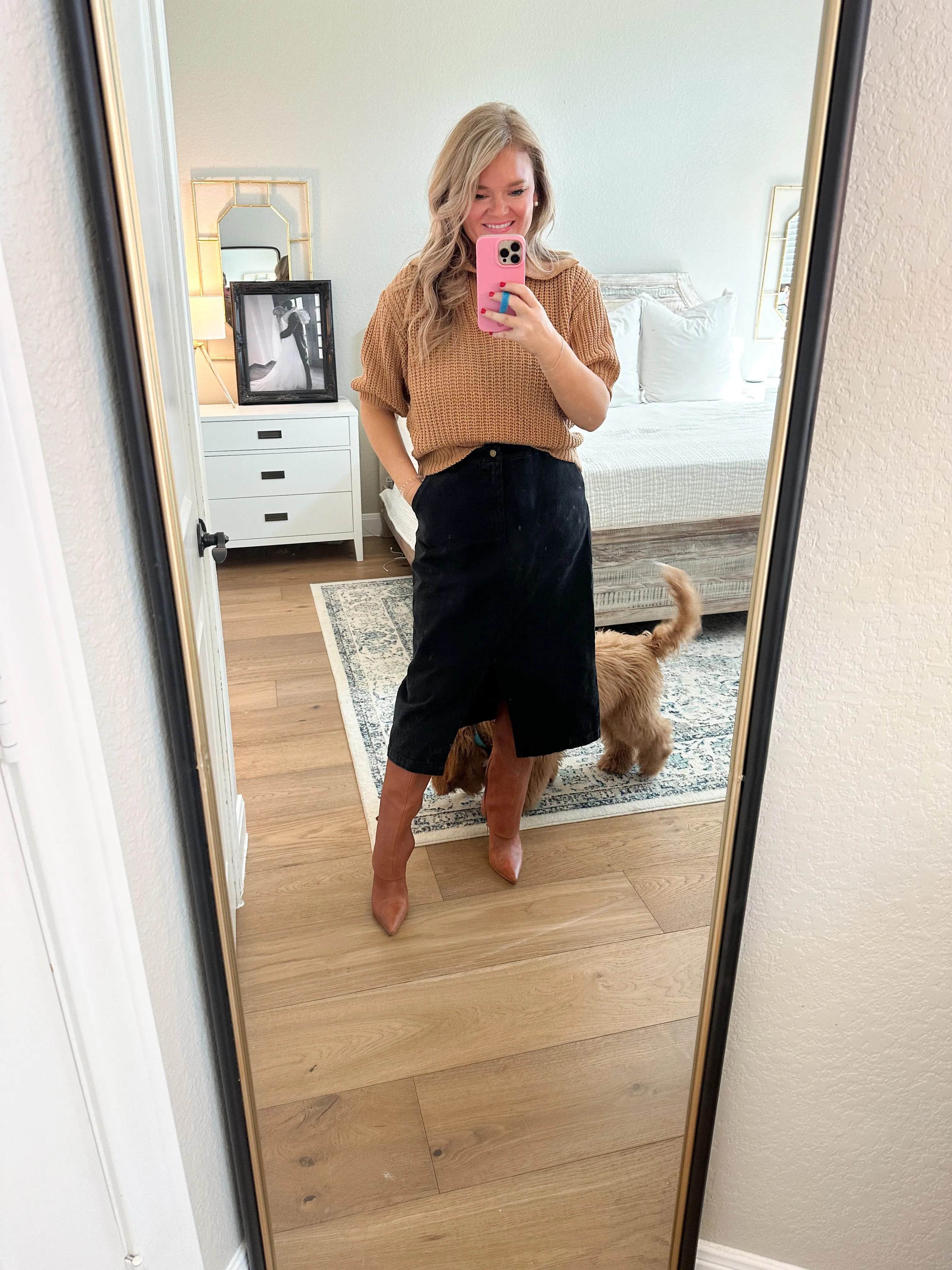 Caramel Knit Sweater