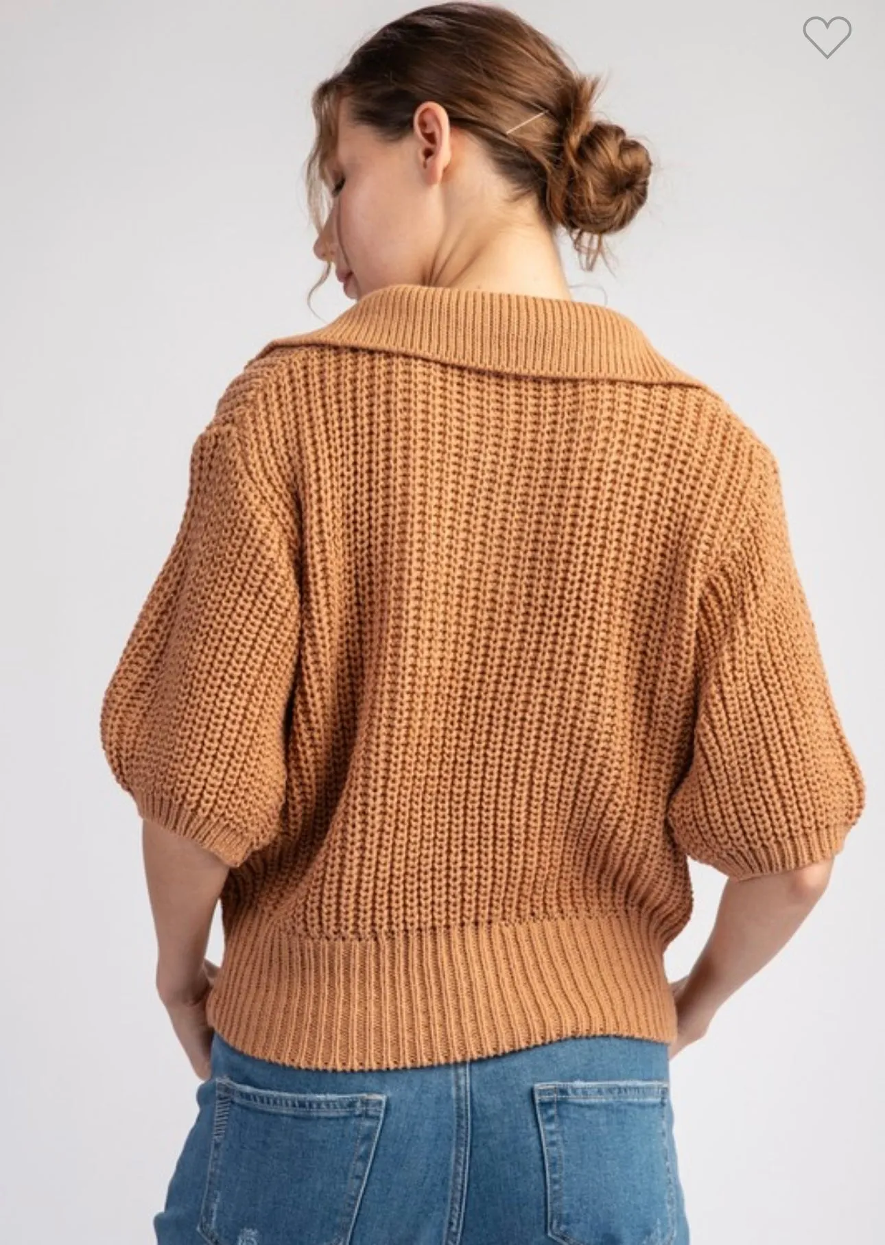 Caramel Knit Sweater