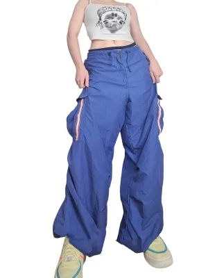 Cargo parachute bleu vintage