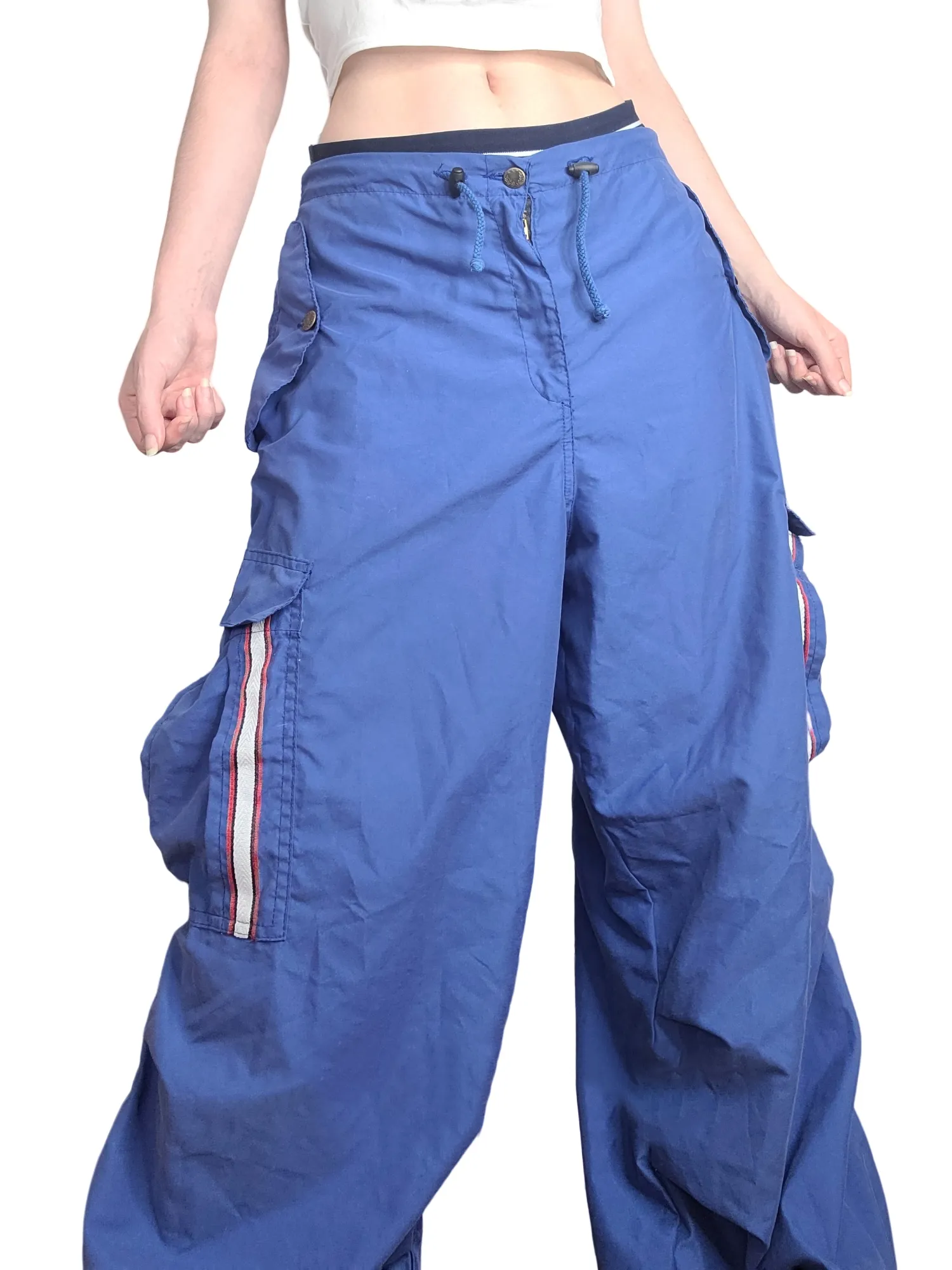 Cargo parachute bleu vintage