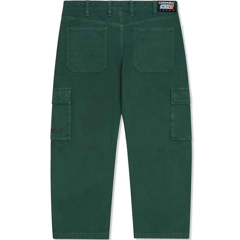 Cash Only Aleka Cargo Jeans Green