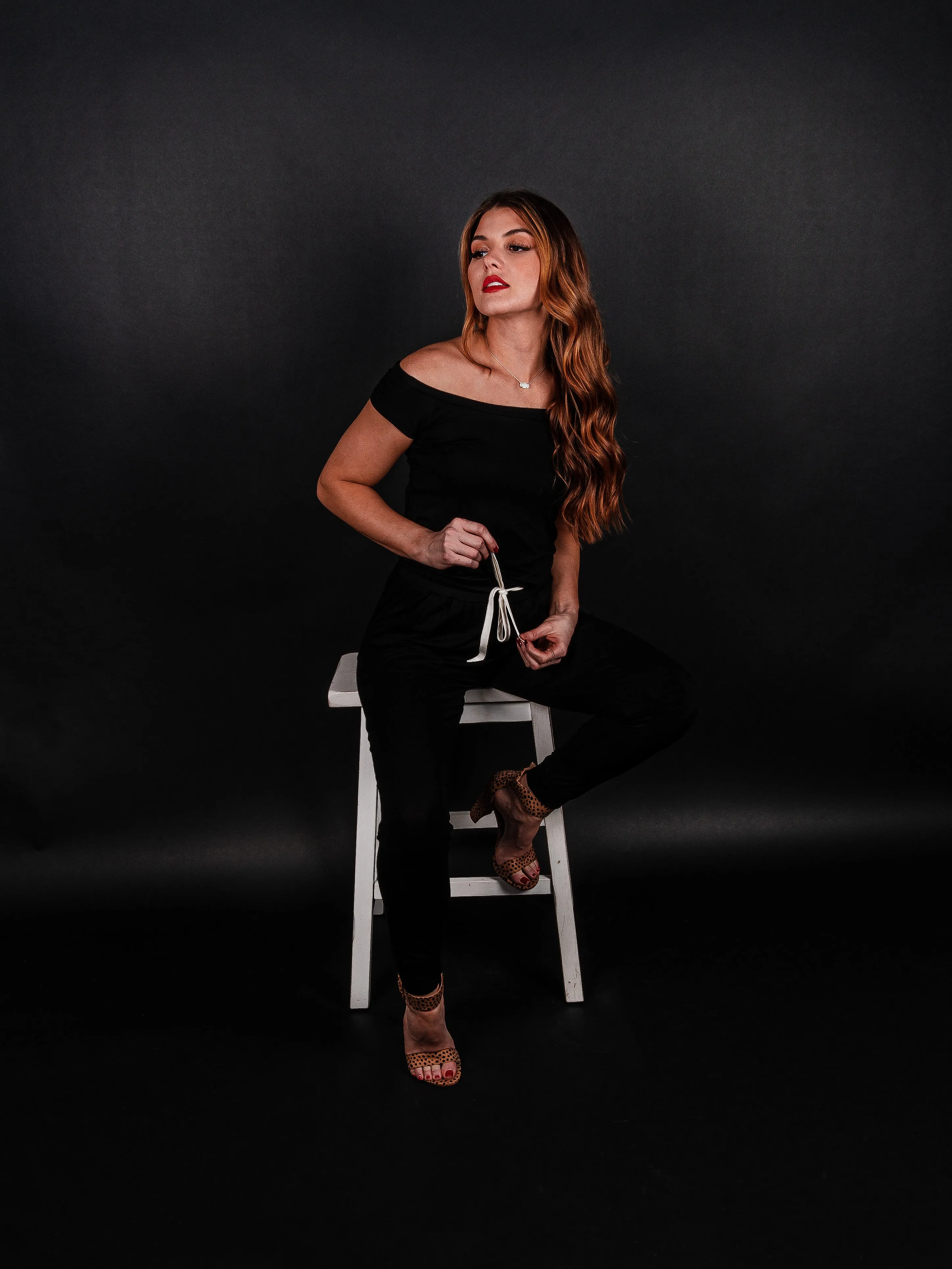 Casually Yours Off The Shoulder Pocketed Jumpsuit