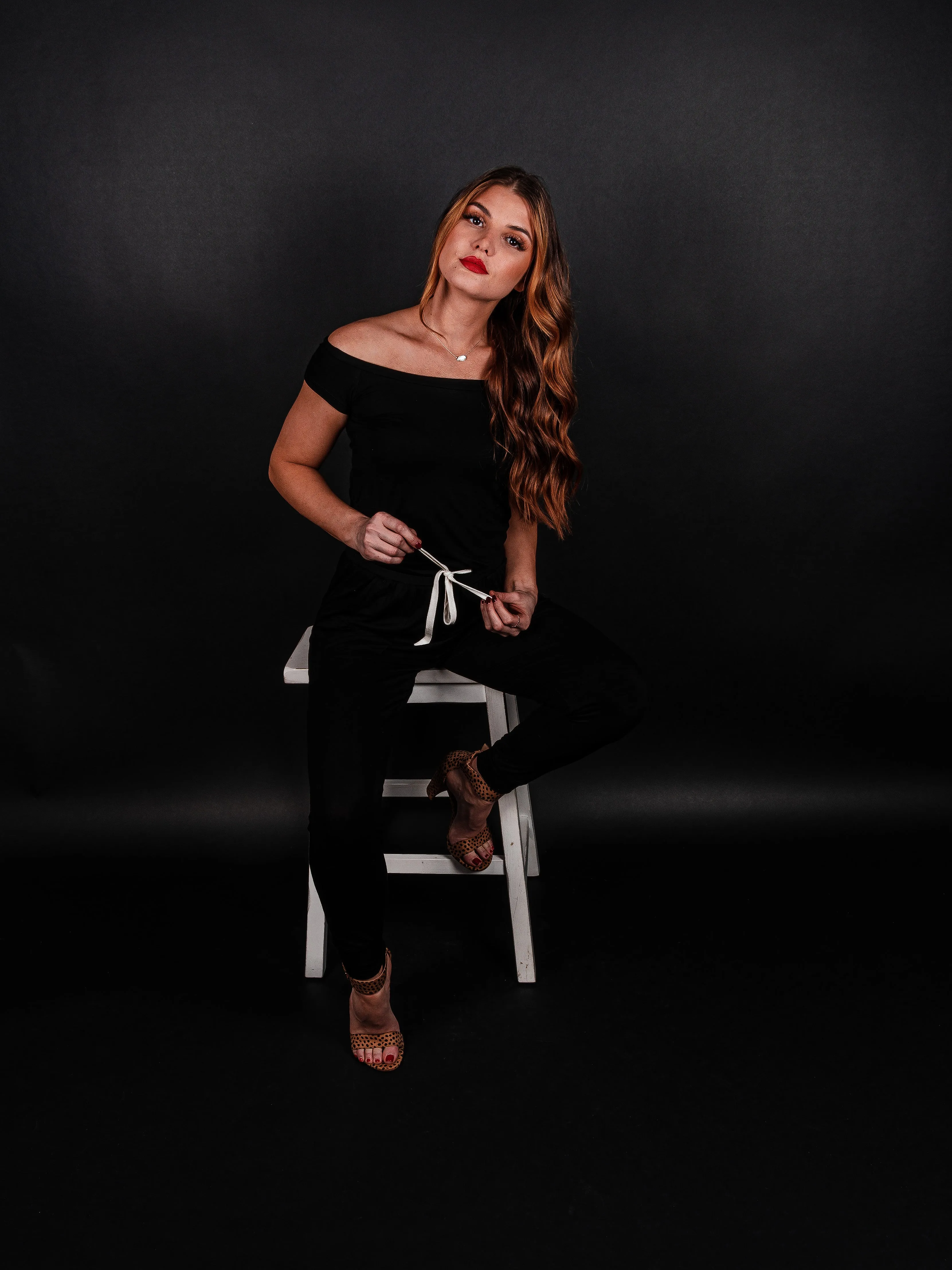 Casually Yours Off The Shoulder Pocketed Jumpsuit