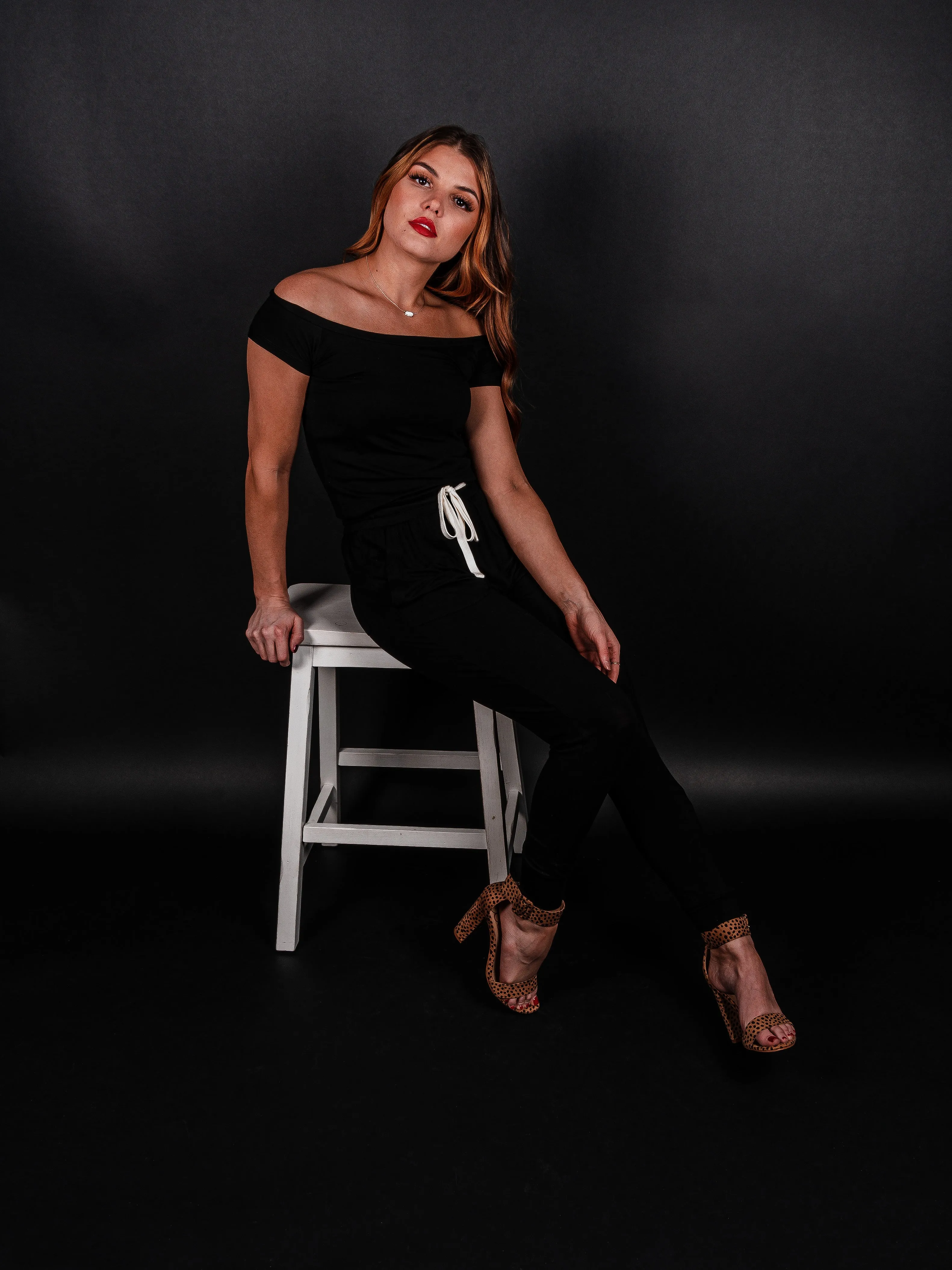 Casually Yours Off The Shoulder Pocketed Jumpsuit