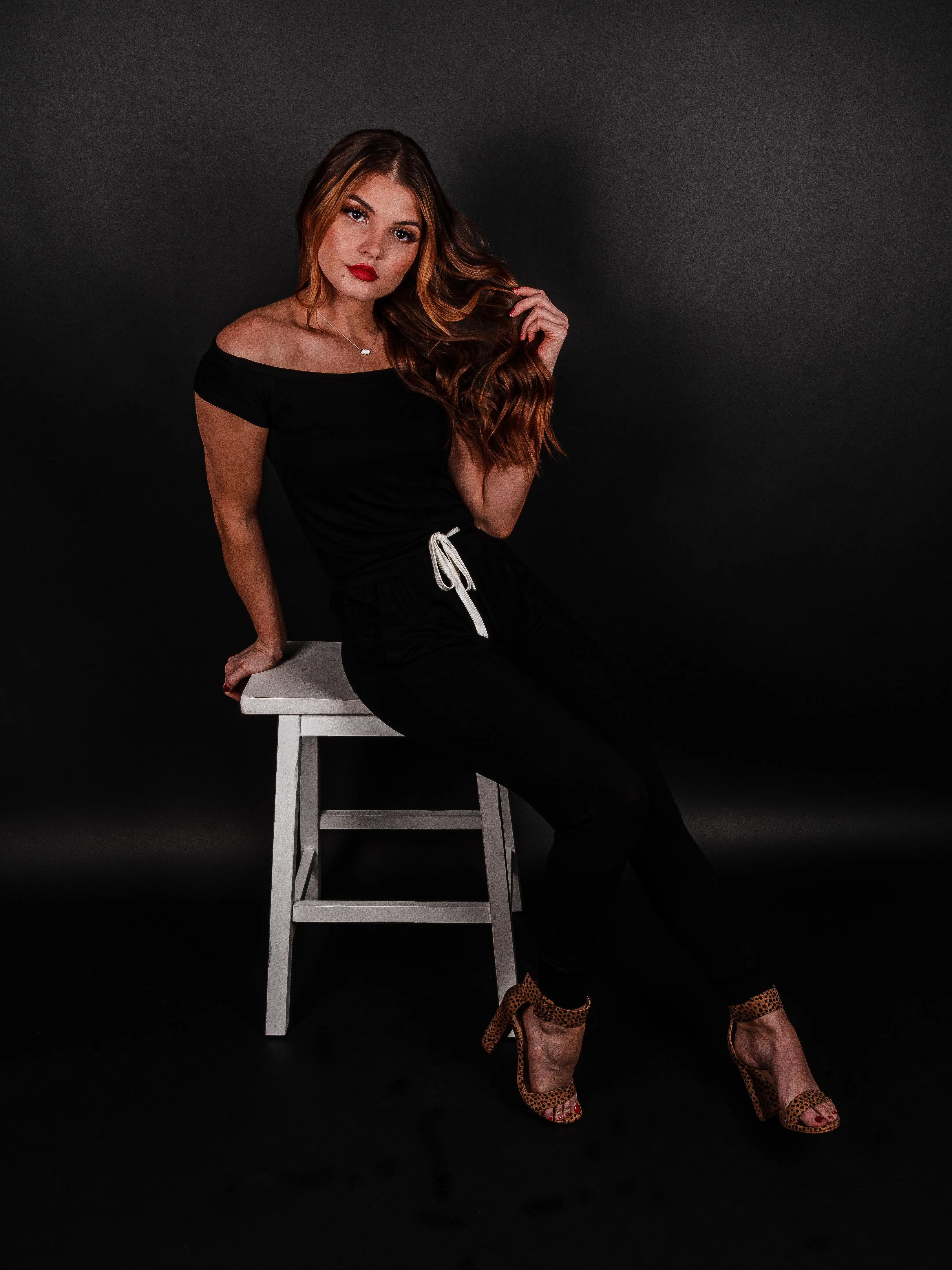 Casually Yours Off The Shoulder Pocketed Jumpsuit