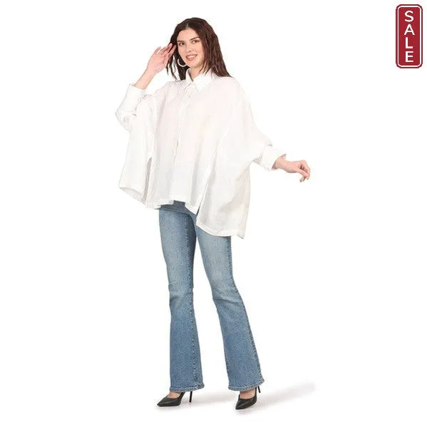 CCB Linen Batwing top
