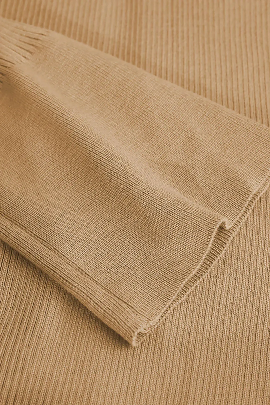 Charlotte - Elegant Ribbed Button Detail Woman's Maxi Dress