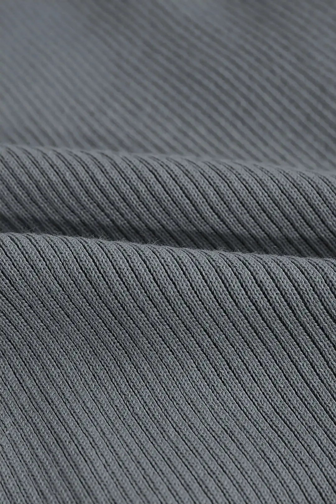 Charlotte - Elegant Ribbed Button Detail Woman's Maxi Dress