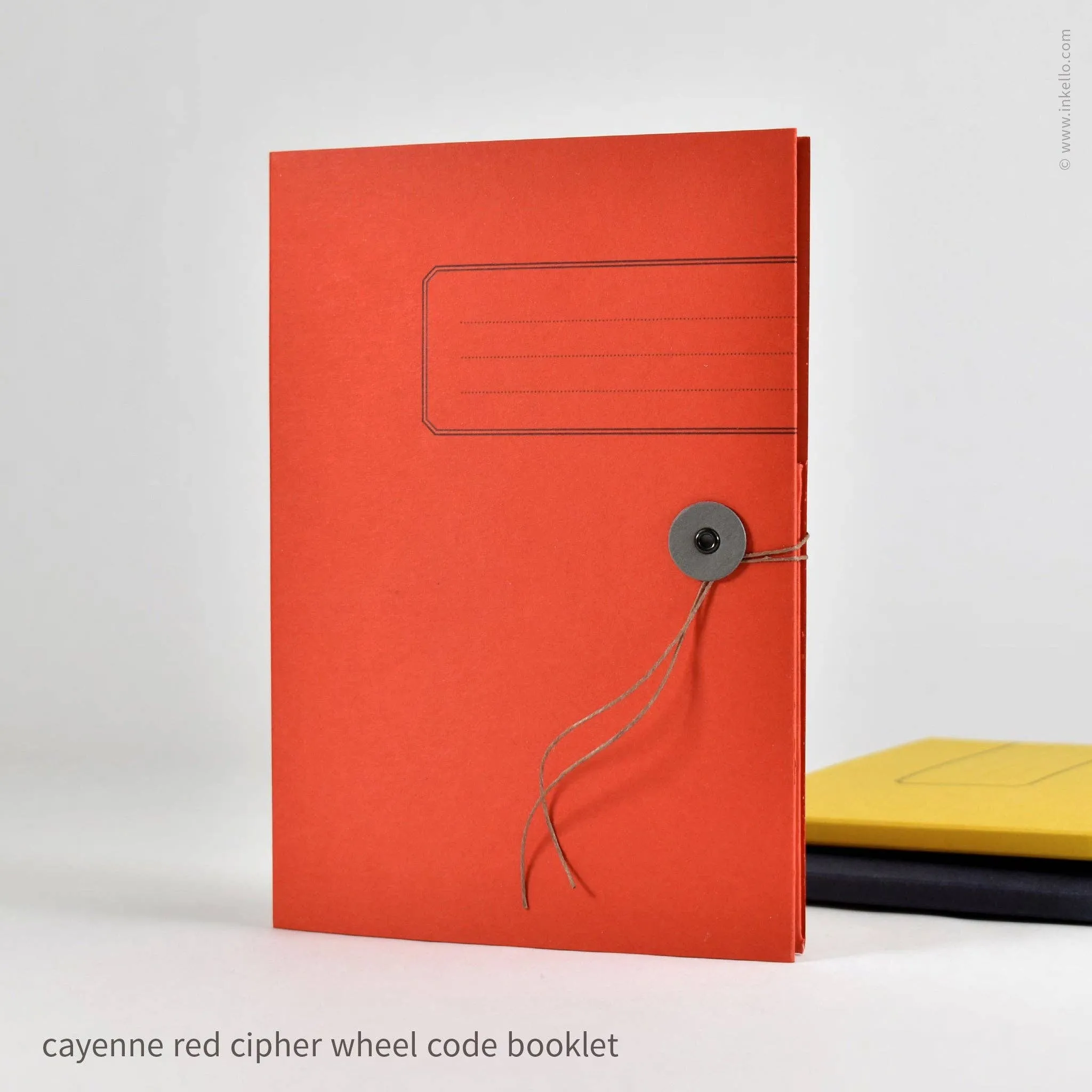 Cipher Wheel Code Booklet (#574): Cayenne Red