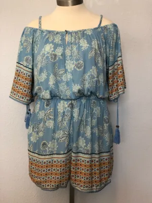 COLD SHOULDER ROMPER PLUS