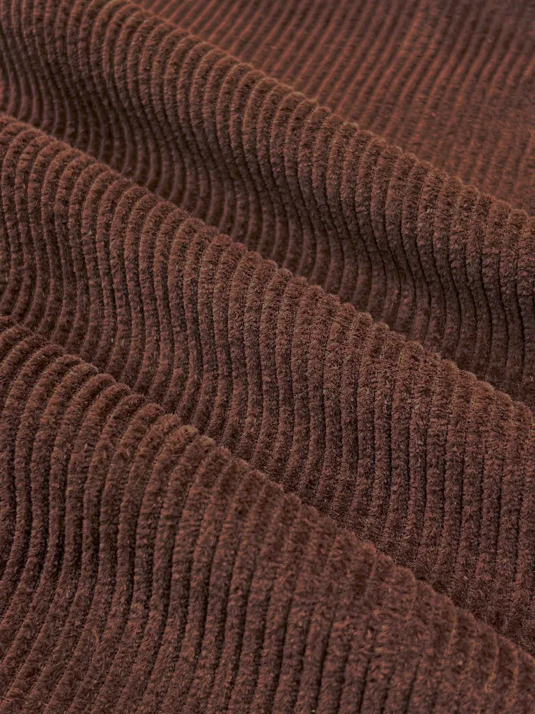 Corduroy Cargo Pants-Chocolate