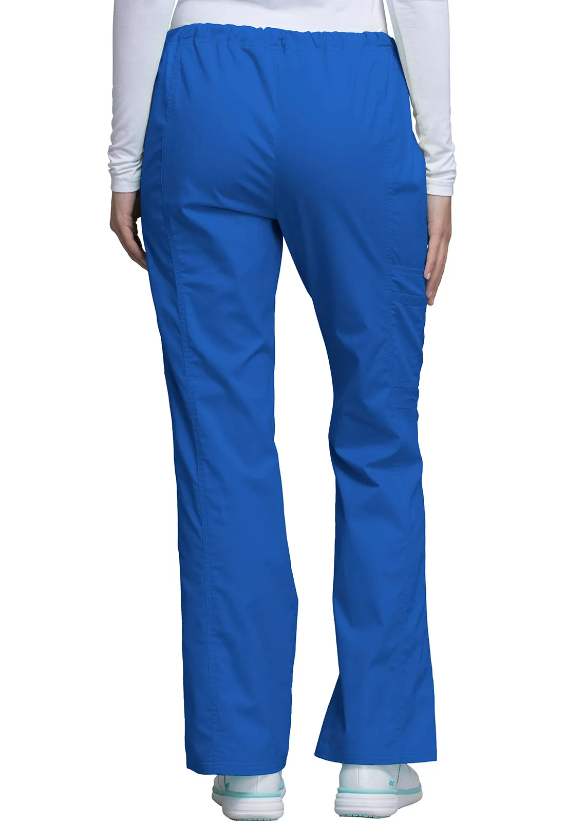 Core Stretch 4044 Mid Rise Drawstring Cargo Pants Royal