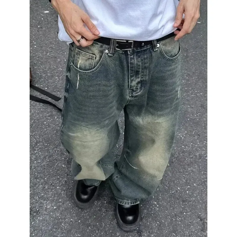 CrossBound Weite-Bein Jeans mit Vintage-Stil