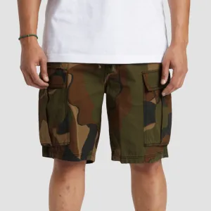 DC Tundra Ripstop Cargo Shorts Abstract Camo
