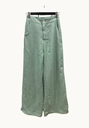 Della Linen Pants - Sage