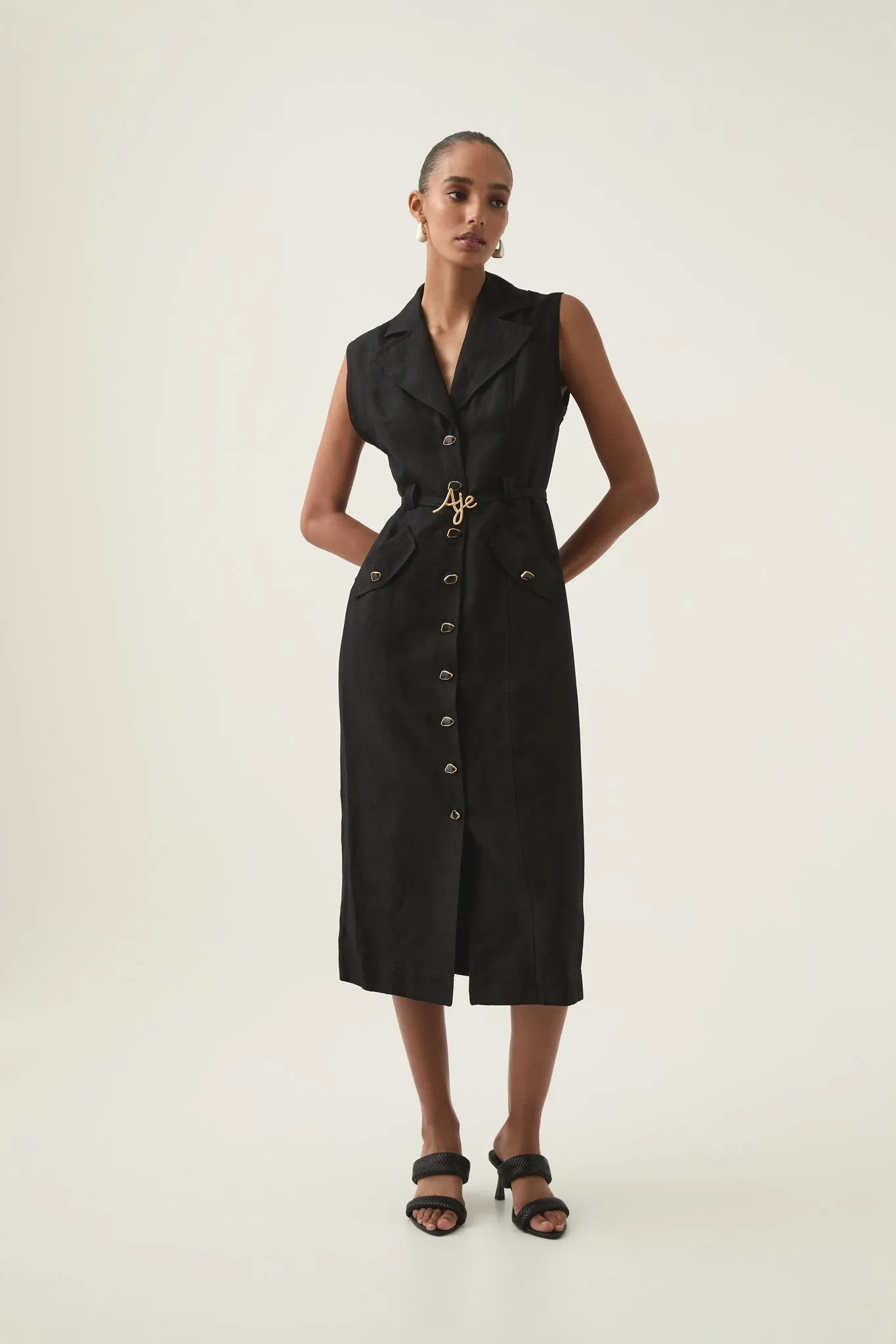 Desiree Utility Shirt Dress
