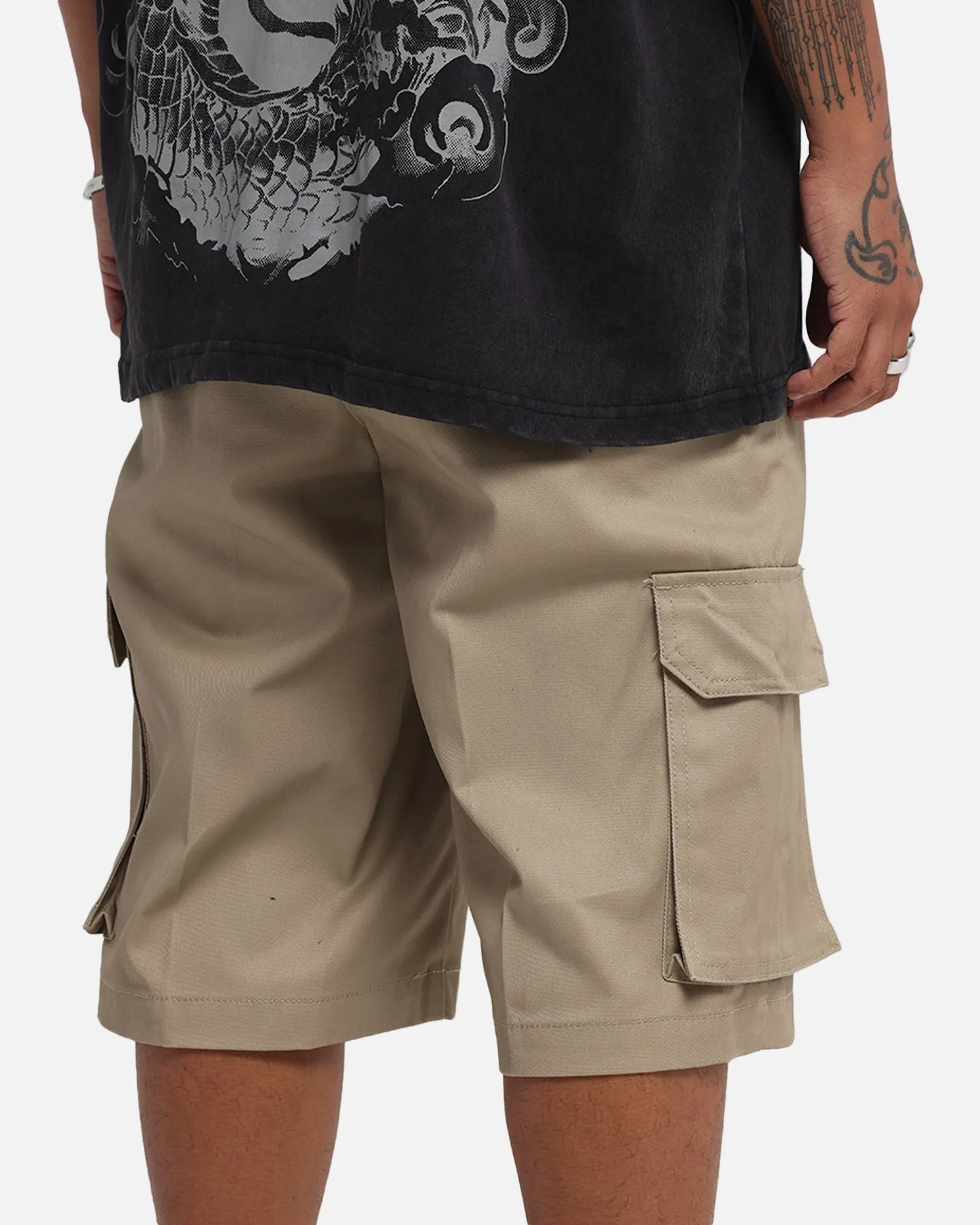 Dickies 131 Slim Straight Cargo Shorts Khaki