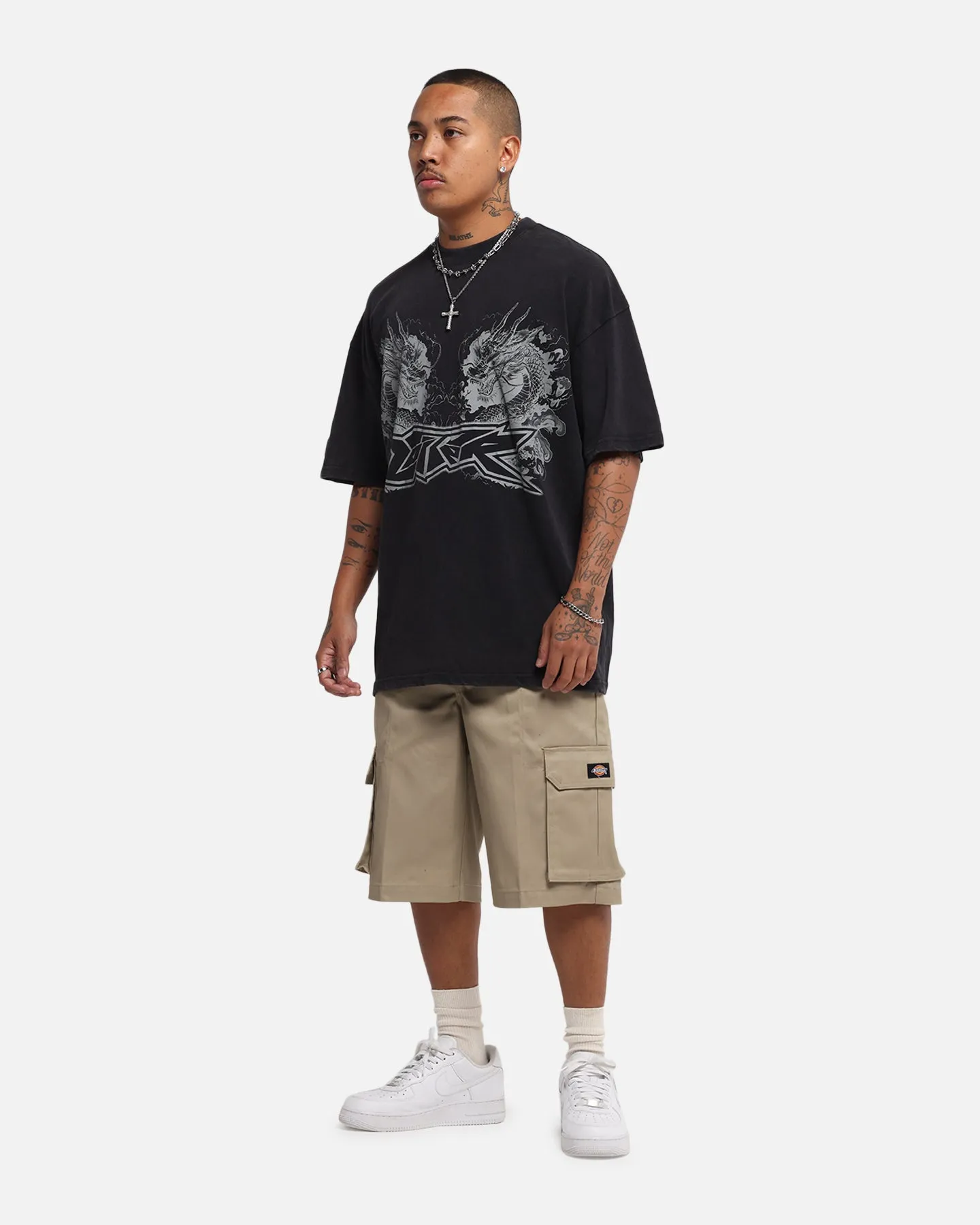 Dickies 131 Slim Straight Cargo Shorts Khaki